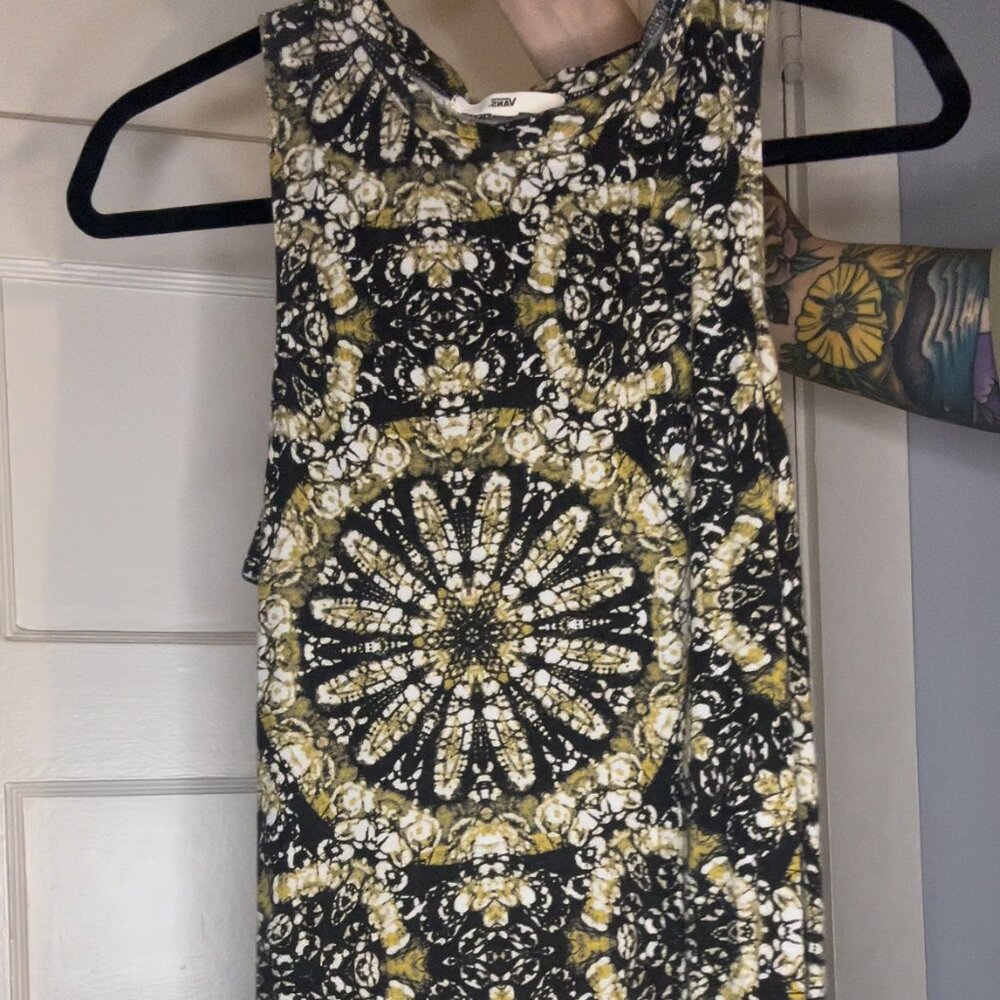 Vans Midi Pattern Dress